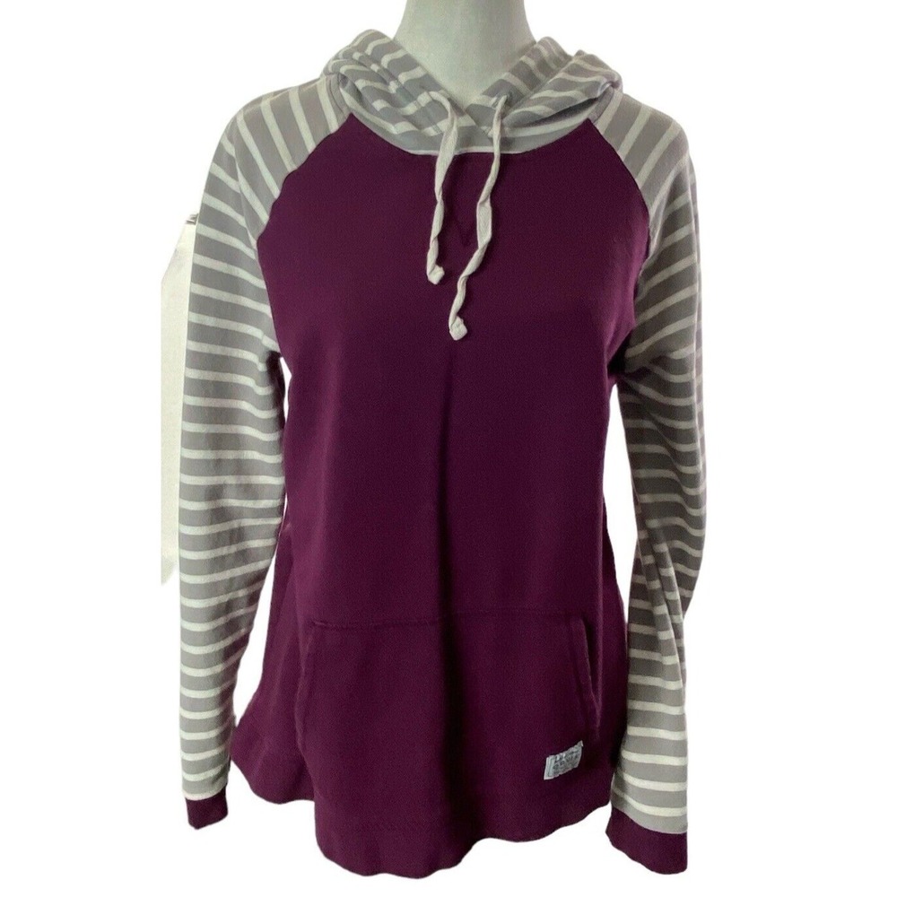 ORVIS Women Pullover Sweatshirt Hoodie Sz L Long Sleeve Multicolor Outdoors 81-7